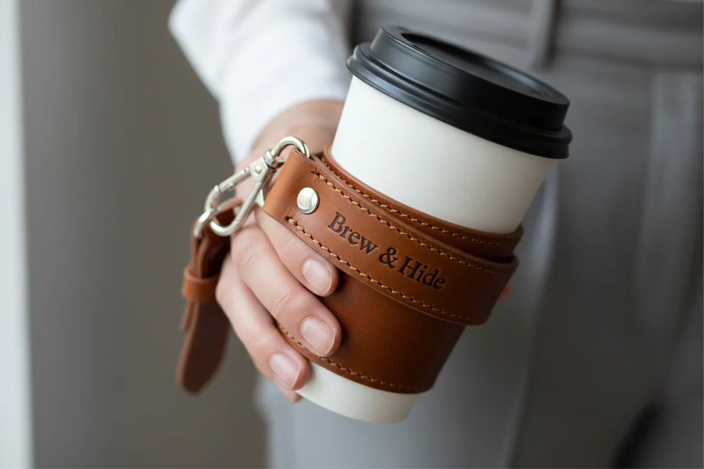 Real Coffee, Real Leather, Real Control: The Brew & Hide Success Story - Slide 1